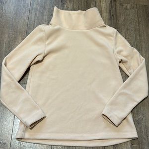Dudley Stephens - Greenpoint Turtleneck - Vello Fleece - Natural Blush